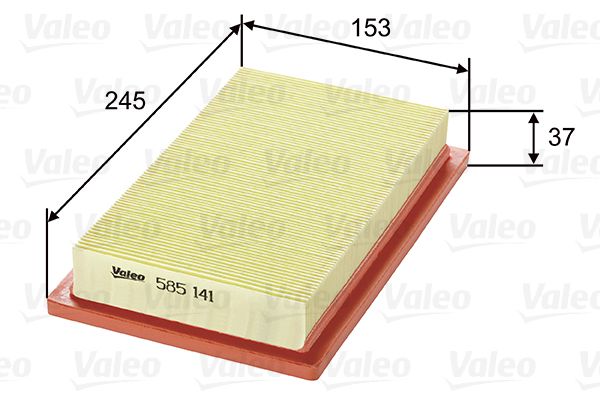 Oro filtras VALEO 585141