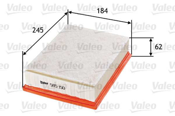 Oro filtras VALEO 585150