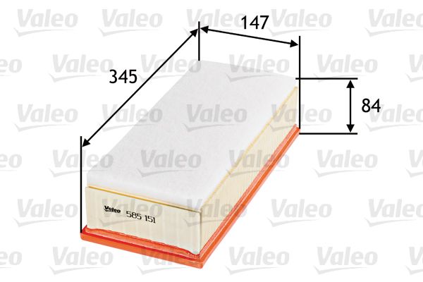 Oro filtras VALEO 585151