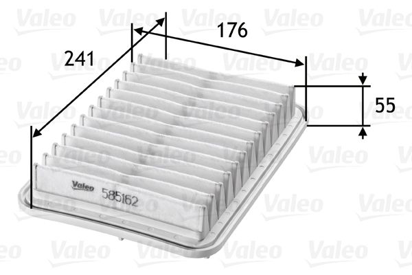 Oro filtras VALEO 585162