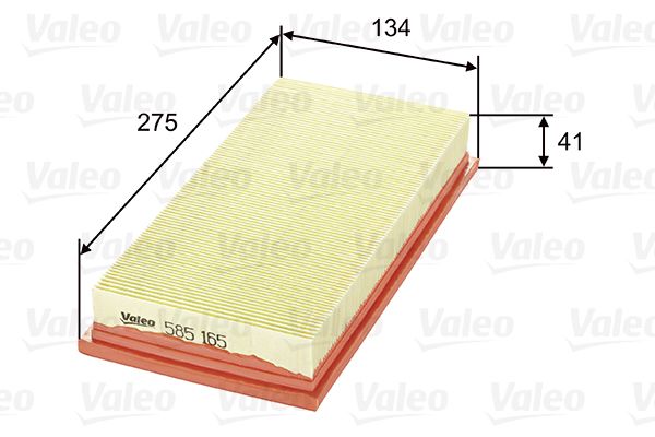 Oro filtras VALEO 585165