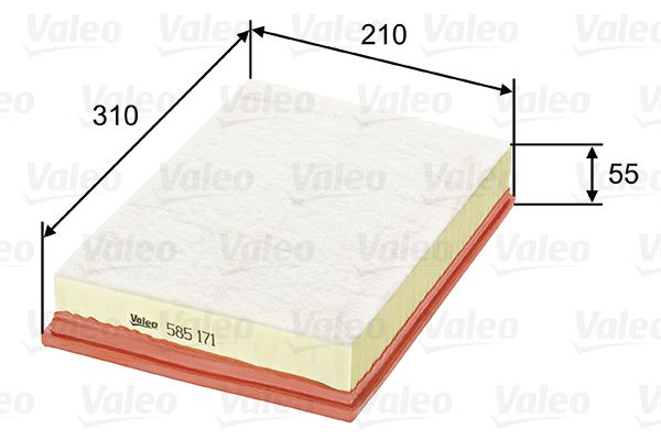 Air Filter VALEO 585171