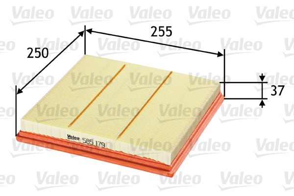 Oro filtras VALEO 585179