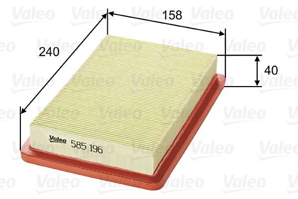 Oro filtras VALEO 585196