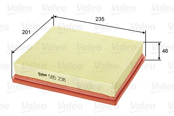 Oro filtras VALEO 585238