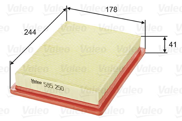 Oro filtras VALEO 585250