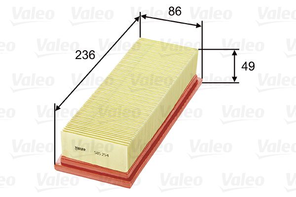 Air Filter VALEO 585254