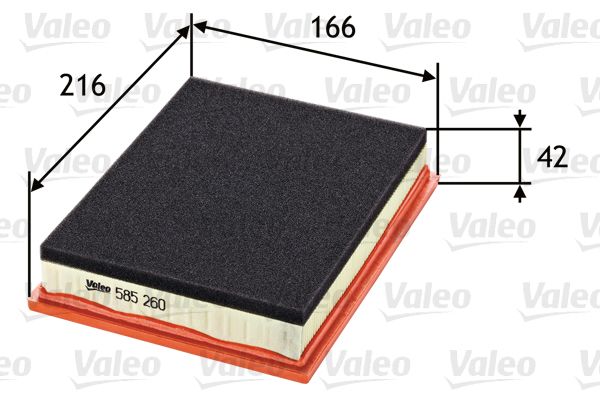 Oro filtras VALEO 585260