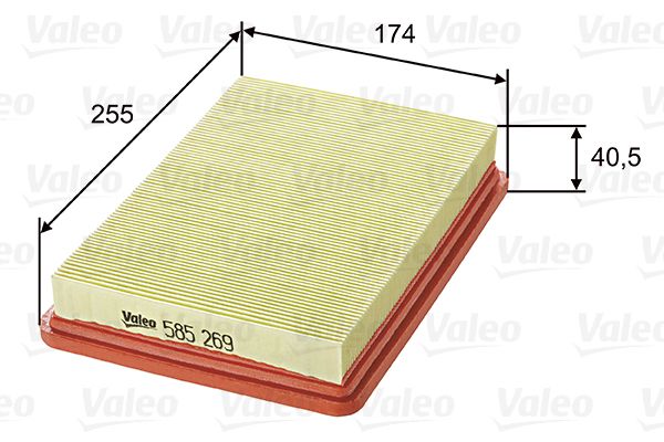 Air Filter VALEO 585269