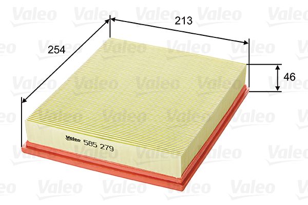 Air Filter VALEO 585279