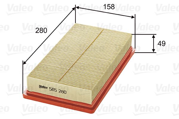 Oro filtras VALEO 585280