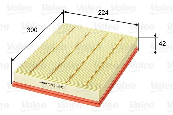 Oro filtras VALEO 585290