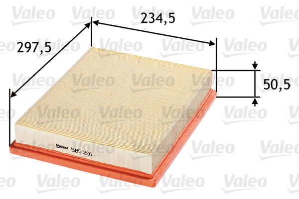 Oro filtras VALEO 585291