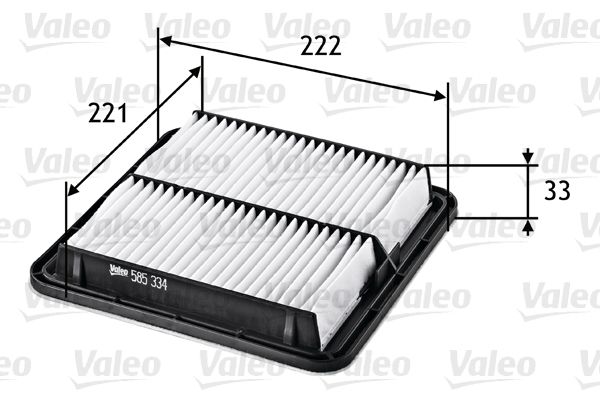 Air Filter VALEO 585334