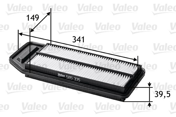 Oro filtras VALEO 585335