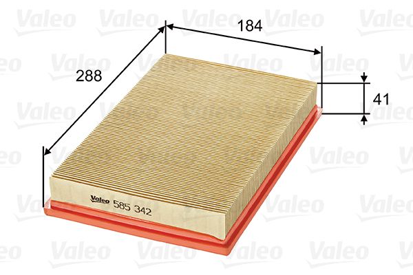 Oro filtras VALEO 585342