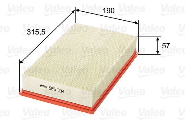 Oro filtras VALEO 585394