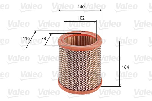 Air Filter VALEO 585602