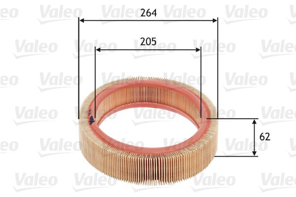 Повітряний фільтр VALEO 585607