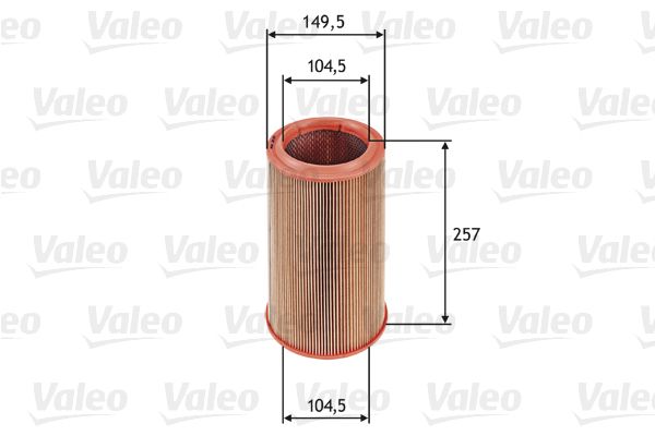 Повітряний фільтр VALEO 585639