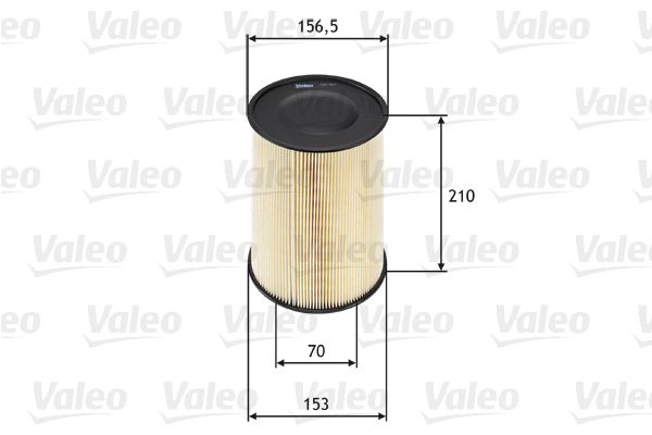 Oro filtras VALEO 585653