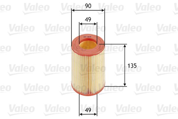 Повітряний фільтр VALEO 585660