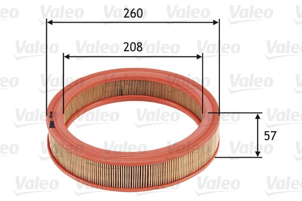 Повітряний фільтр VALEO 585686