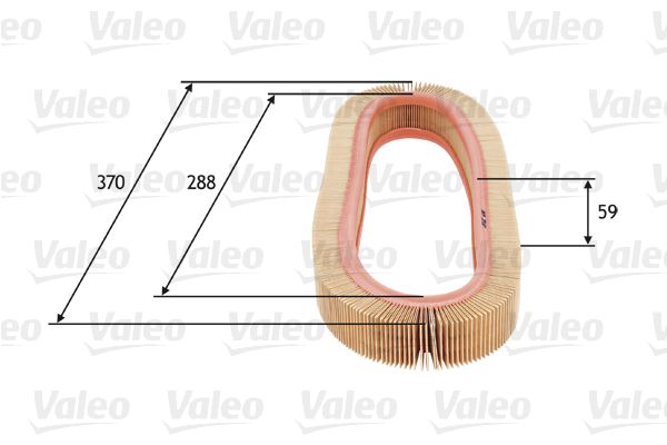 Повітряний фільтр VALEO 585693