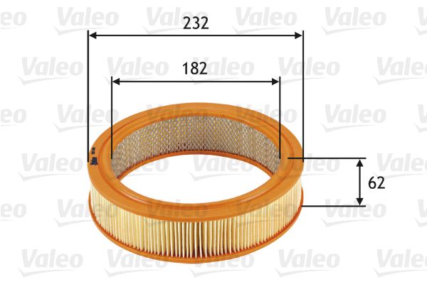 Повітряний фільтр VALEO 585696