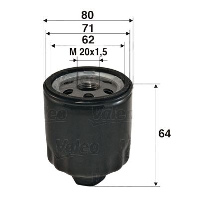 Oil Filter VALEO 586003