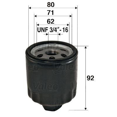 Oil Filter VALEO 586009