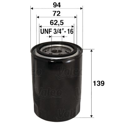 Оливний фільтр VALEO 586015