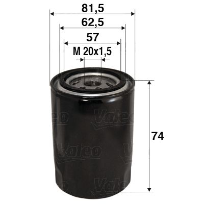 Оливний фільтр VALEO 586017