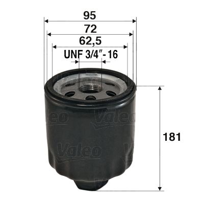 Oil Filter VALEO 586056