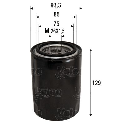 Оливний фільтр VALEO 586076