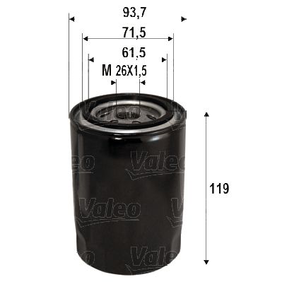 Оливний фільтр VALEO 586090