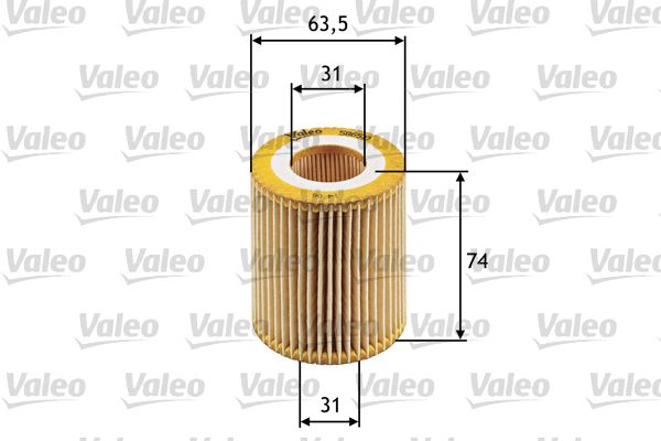 Alyvos filtras VALEO 586510