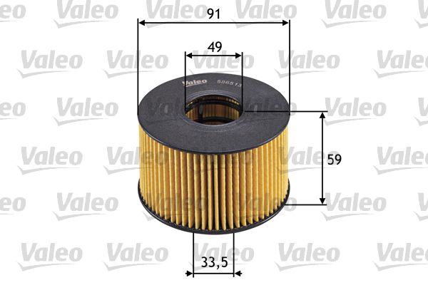 Oil Filter VALEO 586513