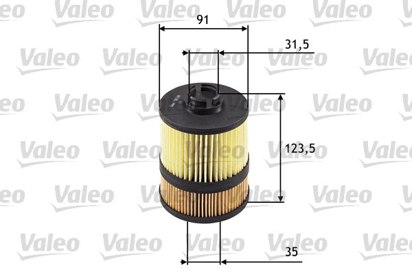 Oil Filter VALEO 586549