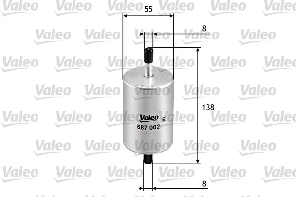 Kuro filtras VALEO 587002