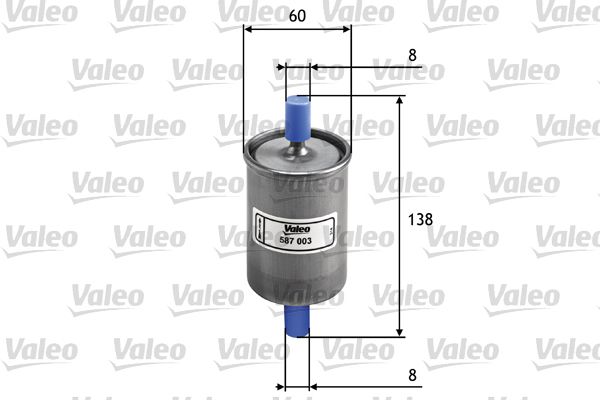 Kuro filtras VALEO 587003