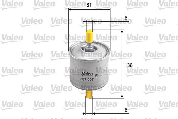 Fuel Filter VALEO 587007