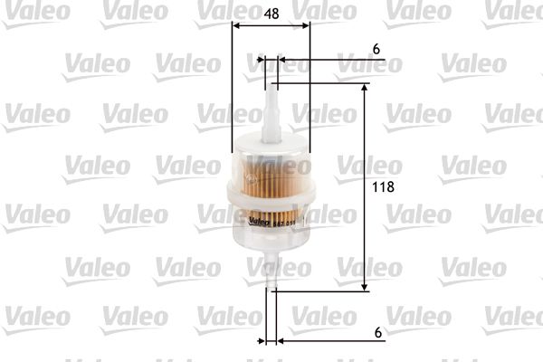 Фільтр палива VALEO 587011