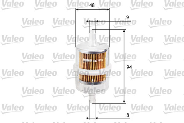 Фільтр палива VALEO 587013