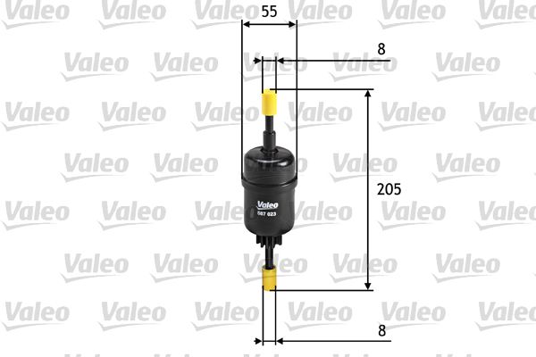 Kuro filtras VALEO 587023