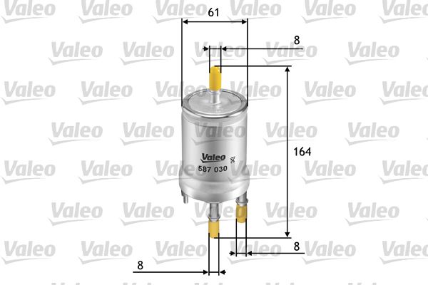 Фільтр палива VALEO 587030