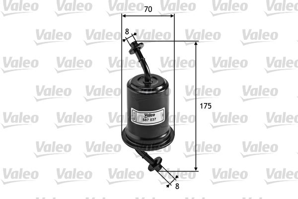 Kuro filtras VALEO 587037