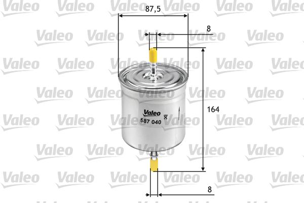 Фільтр палива VALEO 587040