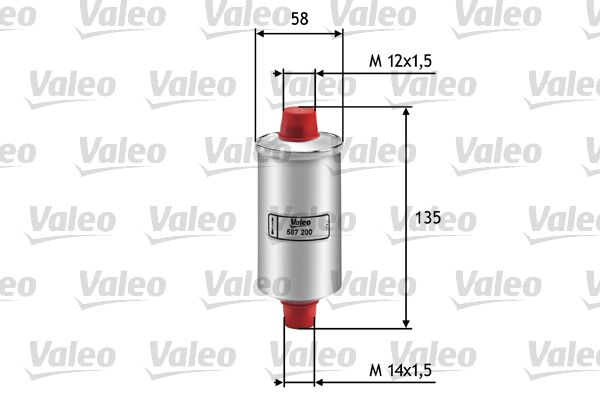 Kuro filtras VALEO 587200