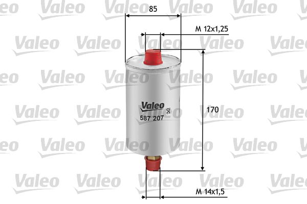 Kuro filtras VALEO 587207